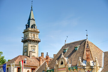 Hodmezovasarhely city center, Hungary