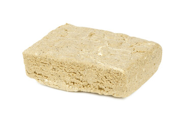 Oriental sweet dessert - halva. A product made from nuts and seeds.
