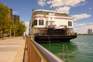 Detroit Princess Riverboat located in downtown Detroit, Michigan, USA.  - 510005423