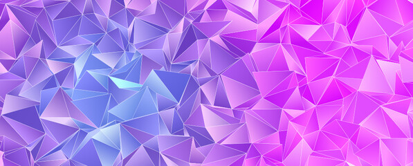 abstract  background. Design wallpaper. 3d mosaic triangles. vector
