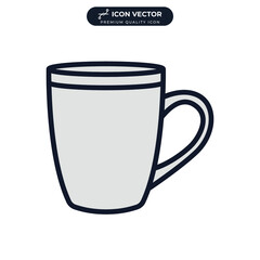 mug icon symbol template for graphic and web design collection logo vector illustration