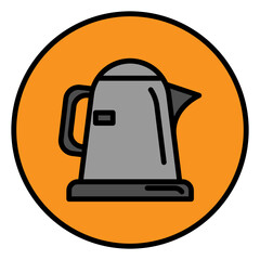 Obraz premium teapot icon