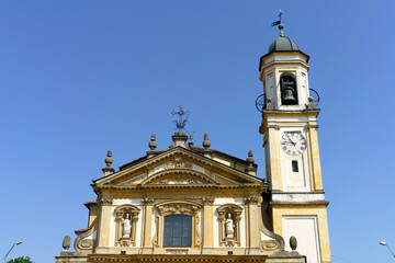 Fototapeta premium Gaggiano, Milan: Sant Invenzio church