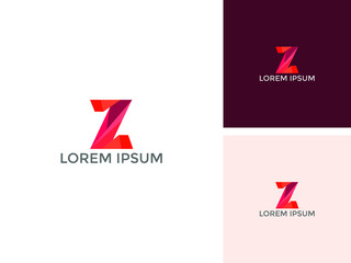 ABSTRACT ILLUSTRATION LETTER Z LOGO DESIGN INSPIRATION VECTOR FOR YOUR BUSINESS