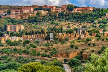 Fototapeta na wymiar View of Agrigento Sicily