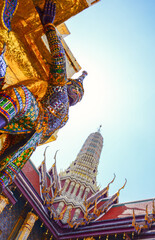 Obraz premium thai temple roof