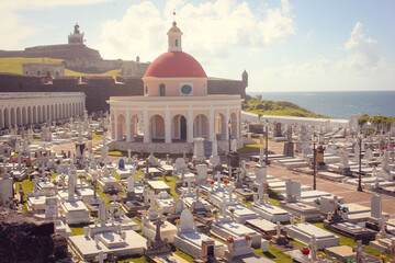 The Cemetery Santa Maria Magdalena, San Juan Puerto Rico