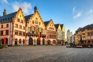 Roemer building in Frankfurt city center, Germany © Boris Stroujko