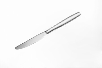 Empty metal knife
