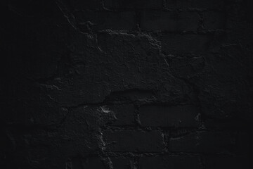 Dark brick. Black texture. Stone background. Dark marble. Rock texture. Rock surface with cracks. Rock pile. Paint spots wall. Grunge Rough structure. Abstract texture.