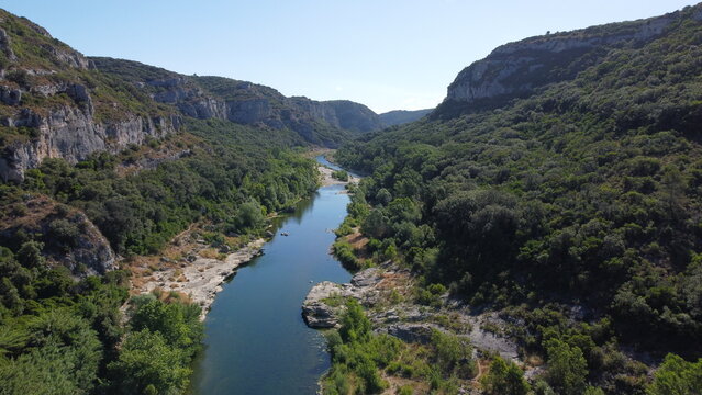 Gorges du gardon -Drone