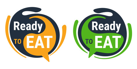 Ready-to-Eat sticker for precooked food