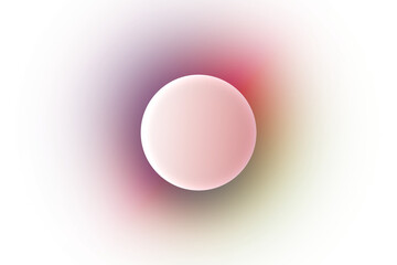 Gradient Sphere Balls for Graphic and Poster Design