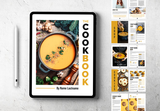 E Cookbook Layout