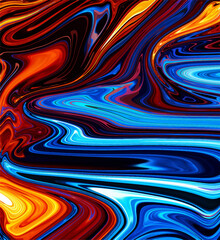 Gold and emerald marble background Vector.