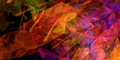 Digitaler Hintergrund für Drucksachen und Webdesign Orange