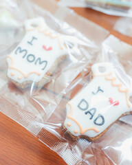 Mom and Dad cookies
