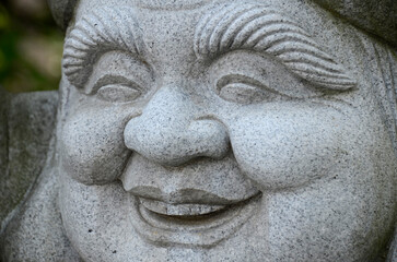 Fototapeta na wymiar 石像の顔