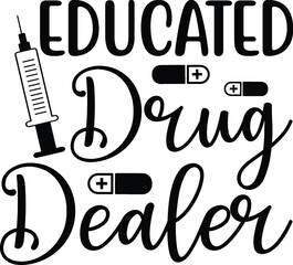 Educated drug dealer vector arts