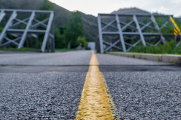 road in the city