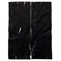 old black white empty aged damaged paper poster rough grunge shabby scratched torn ripped texture...
