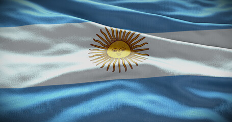 Argentina national flag background illustration. Symbol of country