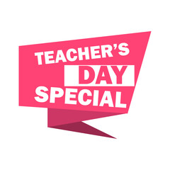 Inscription TEACHER DAY SPECIAL