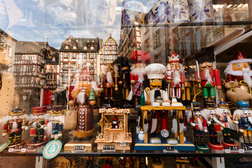 souvenir shop in the city