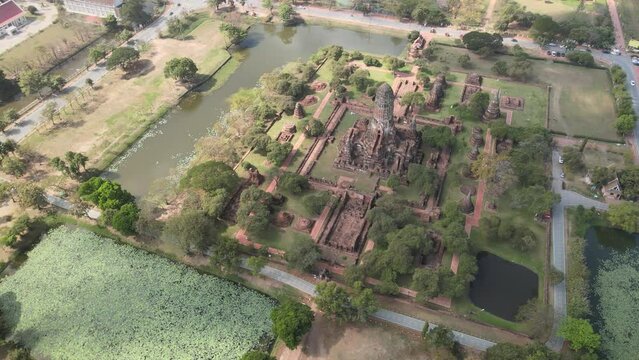 Ayutthaya is a city in Thailand, about 80 kilometres north of Bangkok. 