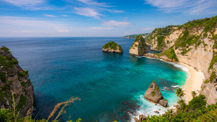 view of the coast of the sea