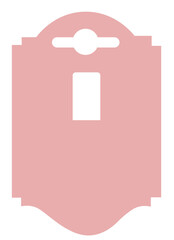 Badge Reel Display Card template, Badge Reel Display Card template svg,  blank Badge Reel Display Card template
