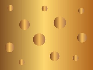 Gold abstract blurred gradient background