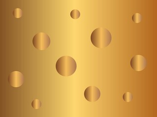 Gold abstract blurred gradient background