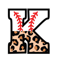 baseball Font SVG png, half leopard baseball font letters alphabet and numbers svg png, Stitched Letters and Numbers, Gridiron Alphabet SVG
