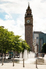 Albert Memorial Clock in Belfast - Northern Ireland