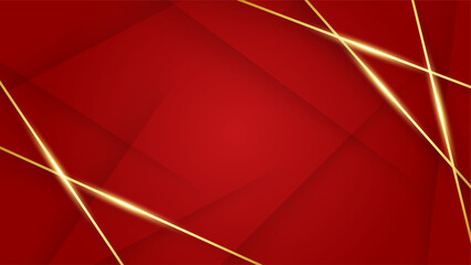 Abstract red and gold background