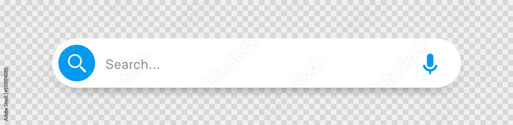 Poster Internet browser search engine. Search bar for ui ux design and web site. Search address and navigation bar icon. Collection of search form templates for websites
