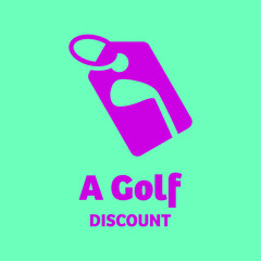 a golf discount logo