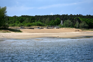 Fischerdorf Freest, Strand