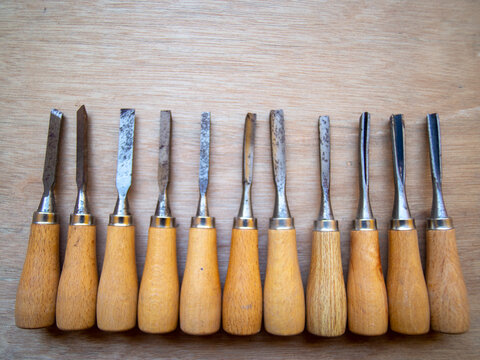 Formones, Gurbias para madera