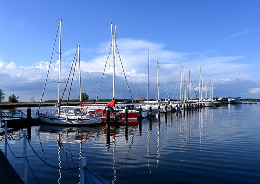 Marina Kr&ouml;slin, Yachthafen am Peenenstrom 