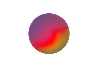 Gradient Sphere Balls for Graphic and Poster Design