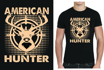 Best Quality Hunting T-Shirt Design