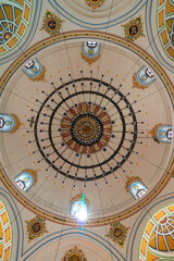 Obraz premium Dome of Konya Aziziye Mosque. Islamic architecture background photo