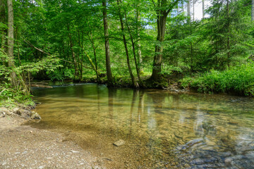 Blick auf den Eifgenbach bei Burscheid 