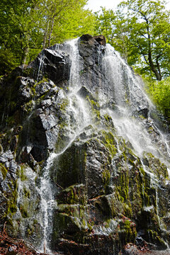 Bad Harzburg Radau-Wasserfall Hochformat