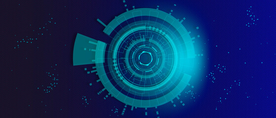 Conceptual technology illustration of artificial intelligence