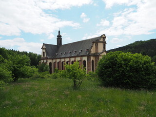 Fototapeta na wymiar Kloster Himmerod – Zisterzienserkloster in der Eifel