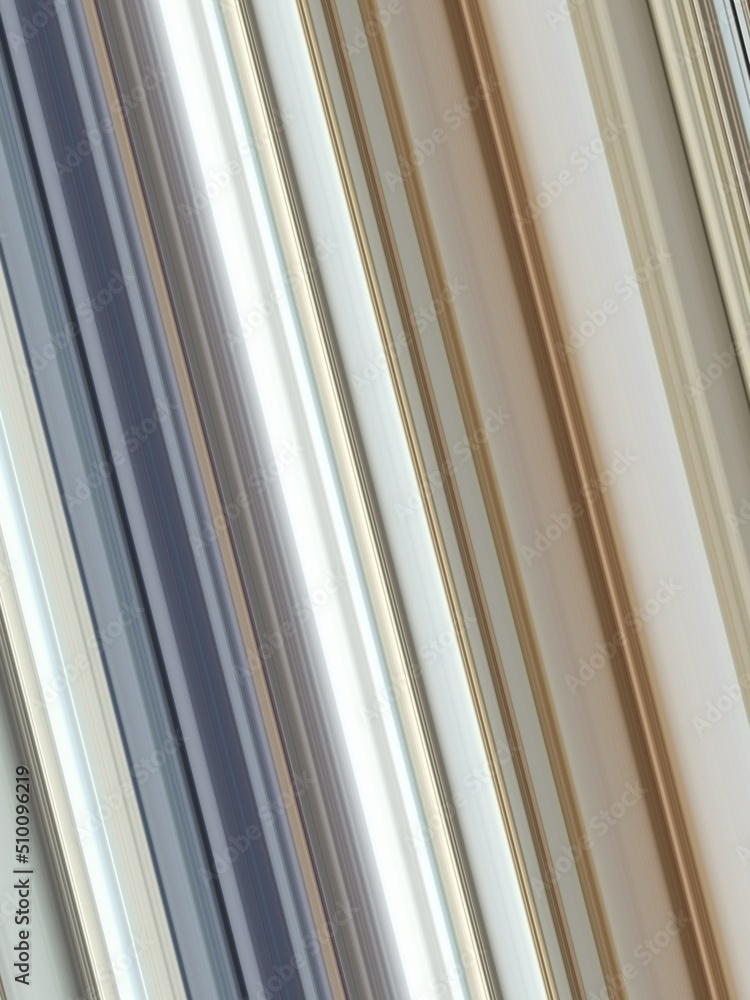 Poster art nouveau and art deco colours and styled striped diagonal pattern and designs