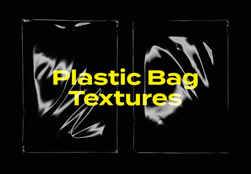Plastic Bag Overlay Texture Mockup
